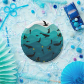 Assiettes En Carton Plaques de papier pour animaux marins (Fête)
