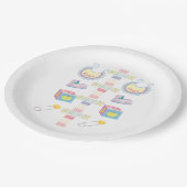 Assiettes En Carton Plaques de papier pour bébés (Angle)