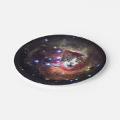 Assiettes En Carton Plaques de papier pour chats spatiaux Galaxy 7 pou (Angle)