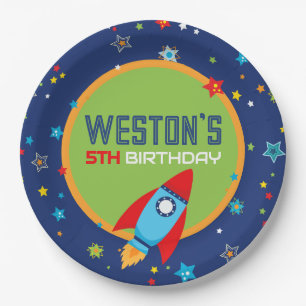 Assiettes En Carton Plaques de papier pour fêtes d'anniversaire de l'e