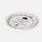 Assiettes En Carton Plaques de papier pour fleur sauvage Spring Class  (Angle)