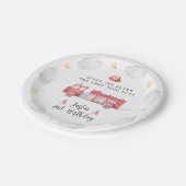 Assiettes En Carton Plaques de papier pour moteur à incendie d'anniver (Angle)