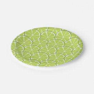 Assiettes En Carton Plaques de papier pour tranches de citron vert d'é