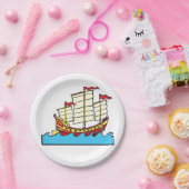 Assiettes En Carton Plaques de papier pour voilier chinois (Fête)