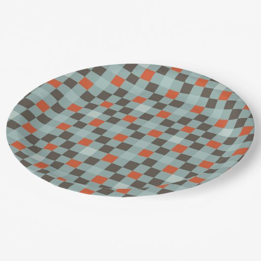 Assiettes En Carton Plaques de papier pour voitures de course (Angle)