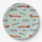 Assiettes En Carton Plaques de papier pour voitures de course | Voitur (Devant)