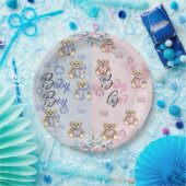 Assiettes En Carton Plaques de papier Qty. 9" Parti de révélation de g (Fête)