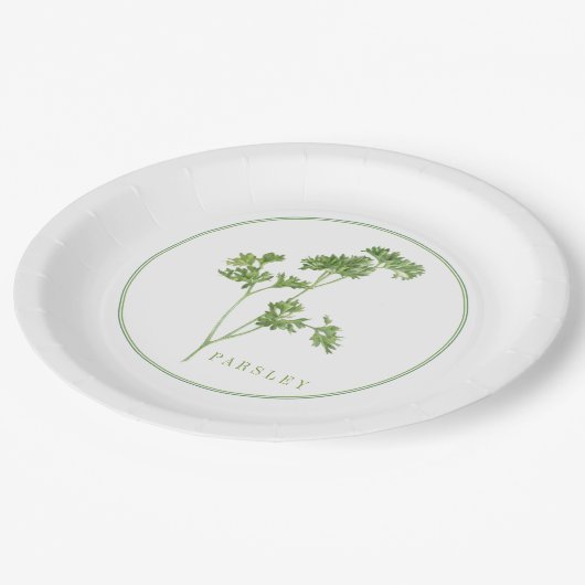 Assiettes En Carton Plaques de papier rond 9 po (Angle)