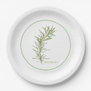 Assiettes En Carton Plaques de papier rond 9 po ROSEMAIRE FRAÎCHES