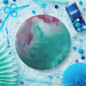 Assiettes En Carton Plaques de papier rond de 9 po sophistiquées pour  (Fête)