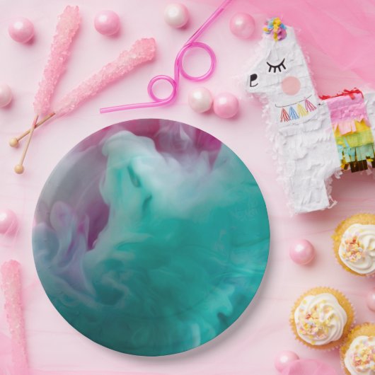 Assiettes En Carton Plaques de papier rond de 9 po sophistiquées pour  (Fête)