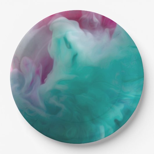 Assiettes En Carton Plaques de papier rond de 9 po sophistiquées pour  (Devant)