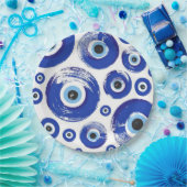 Assiettes En Carton Plaques de papier rond EVIL (Fête)