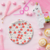 Assiettes En Carton Plaques de papier rouge Apple (Fête)