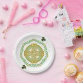 Assiettes En Carton Plaques de papier Saint Patrick's Day (Fête)