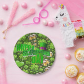 Assiettes En Carton Plaques de papier Saint Patrick's Day (Fête)