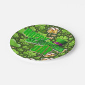 Assiettes En Carton Plaques de papier Saint Patrick's Day (Angle)