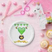 Assiettes En Carton Plaques de papier Saint Patrick's Day (Fête)