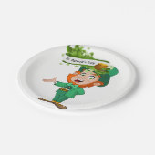 Assiettes En Carton Plaques de papier Saint Patrick's Day (Angle)