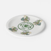 Assiettes En Carton Plaques de papier Saint Patrick's Day (Angle)