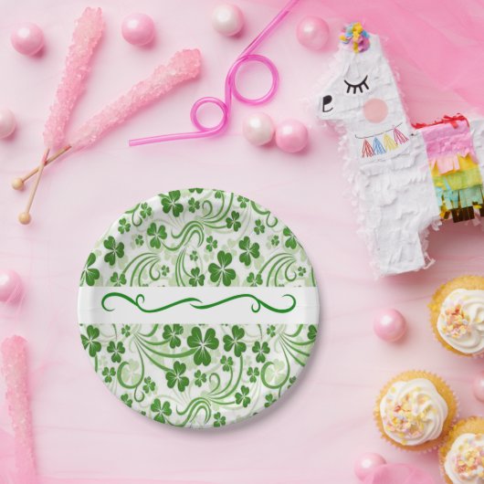 Assiettes En Carton Plaques de papier Saint Patrick's Day (Fête)
