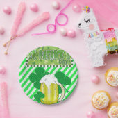 Assiettes En Carton Plaques de papier Saint Patrick's Day (Fête)