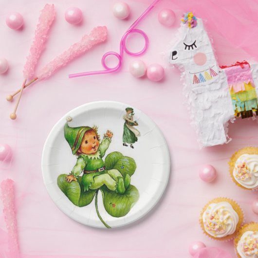 Assiettes En Carton Plaques de papier Saint Patrick's Day (Fête)