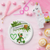 Assiettes En Carton Plaques de papier Saint Patrick's Day (Fête)