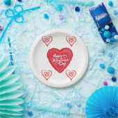 Assiettes En Carton Plaques de papier Saint-Valentin (Fête)