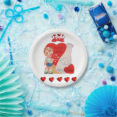 Assiettes En Carton Plaques de papier Saint-Valentin (Fête)