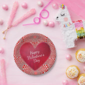 Assiettes En Carton Plaques de papier Saint-Valentin (Fête)
