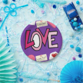 Assiettes En Carton Plaques de papier Saint-Valentin (Fête)