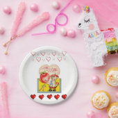 Assiettes En Carton Plaques de papier Saint-Valentin (Fête)