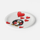 Assiettes En Carton Plaques de papier Saint-Valentin (Angle)