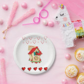 Assiettes En Carton Plaques de papier Saint-Valentin (Fête)