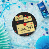 Assiettes En Carton Plaques de papier Saint-Valentin (Fête)