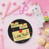 Assiettes En Carton Plaques de papier Saint-Valentin (Fête)