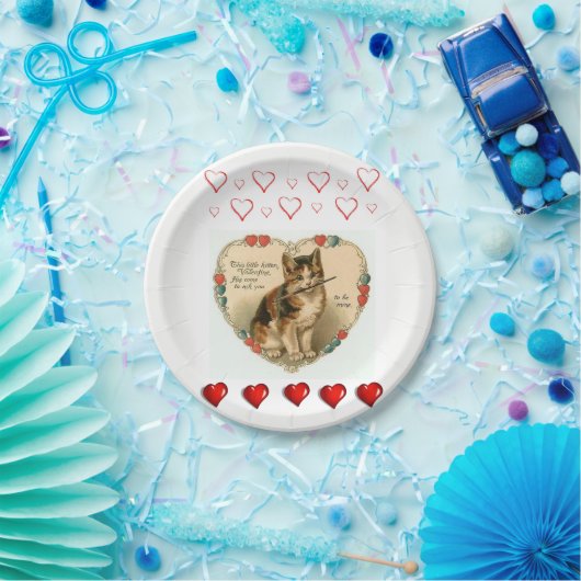 Assiettes En Carton Plaques de papier Saint-Valentin (Fête)