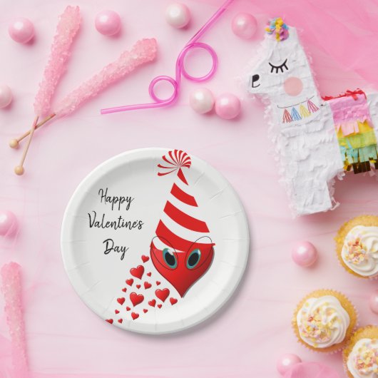 Assiettes En Carton Plaques de papier Saint-Valentin (Fête)