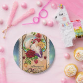 Assiettes En Carton Plaques de papier Saint-Valentin (Fête)