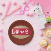 Assiettes En Carton Plaques de papier Saint-Valentin (Fête)