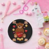 Assiettes En Carton Plaques de papier Saint-Valentin (Fête)