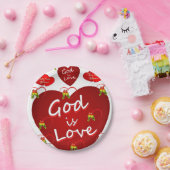 Assiettes En Carton Plaques de papier Saint-Valentin (Fête)