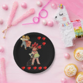 Assiettes En Carton Plaques de papier Saint-Valentin (Fête)