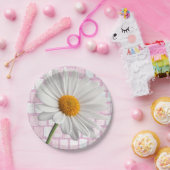 Assiettes En Carton Plaques de papier Saint Valentin, Daisy (Fête)