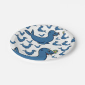 Assiettes En Carton Plaques de papier Sceau (Angle)