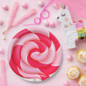 Assiettes En Carton Plaques de papier sucrées et colorées (Fête)