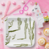 Assiettes En Carton Plaques de papier sud-ouest (Fête)