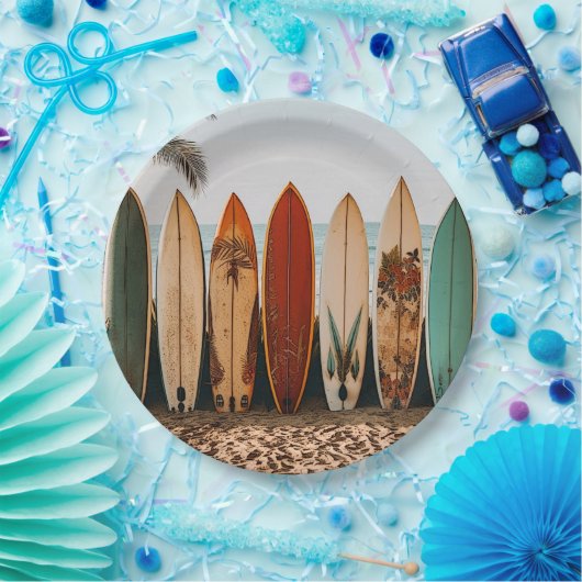 Assiettes En Carton Plaques de papier surbord (Fête)