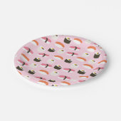 Assiettes En Carton Plaques de papier sushi cuites (Angle)